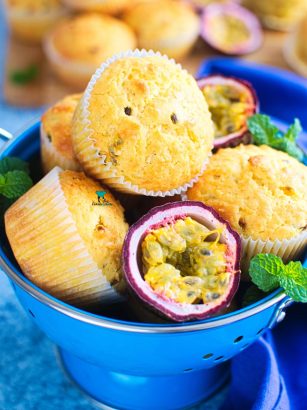 Muffinki kokosowe z marakują