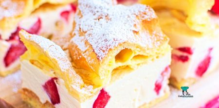 Karpatka z truskawkami