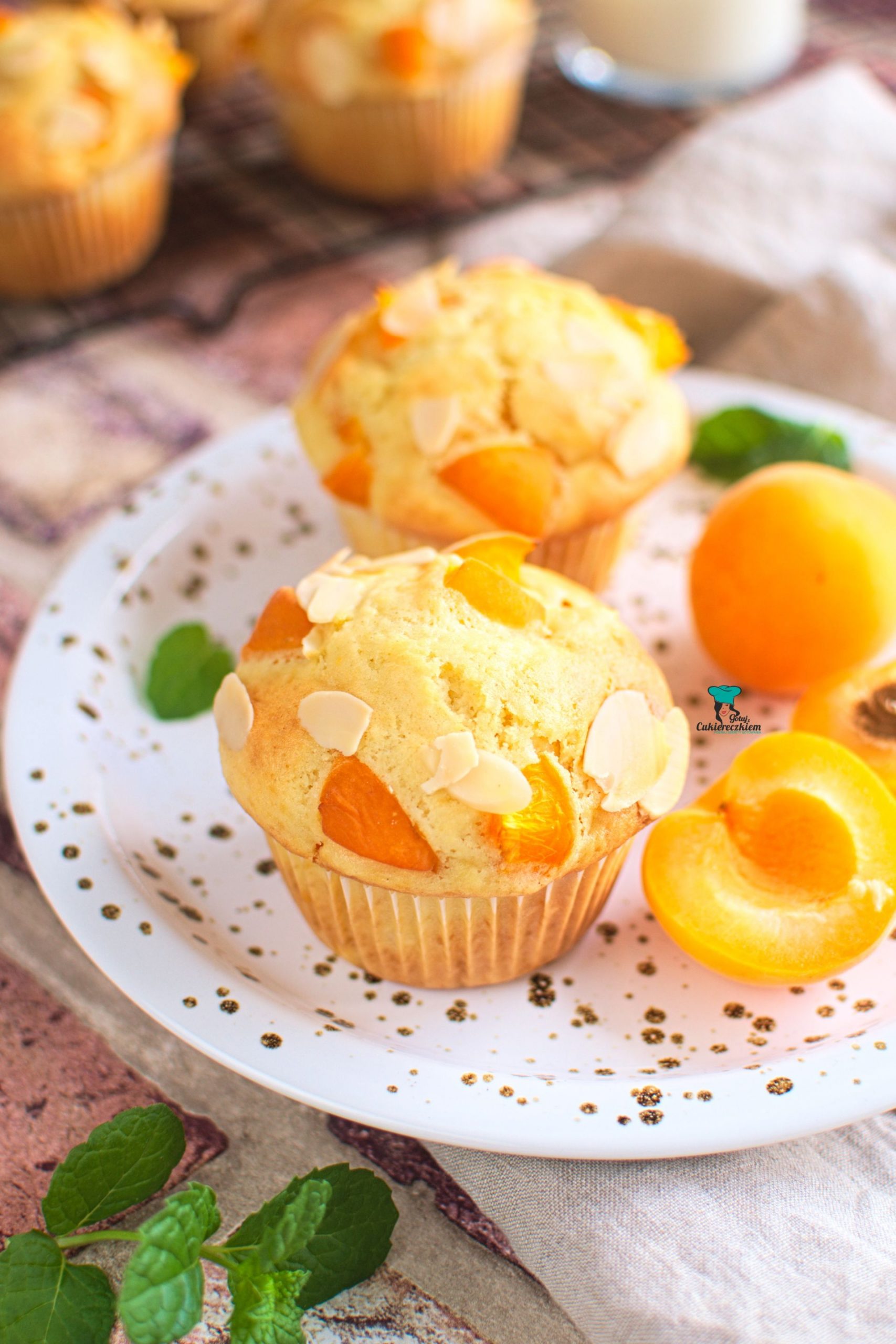Muffinki z morelami