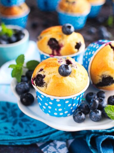 Muffinki z borówkami