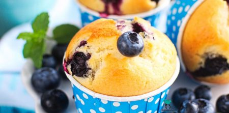 Muffinki z borówkami