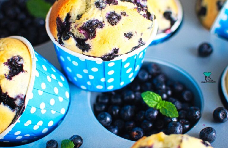 Muffinki z jagodami