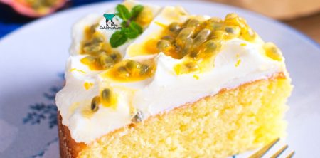 Ciasto pomarańczowe z mascarpone i marakują