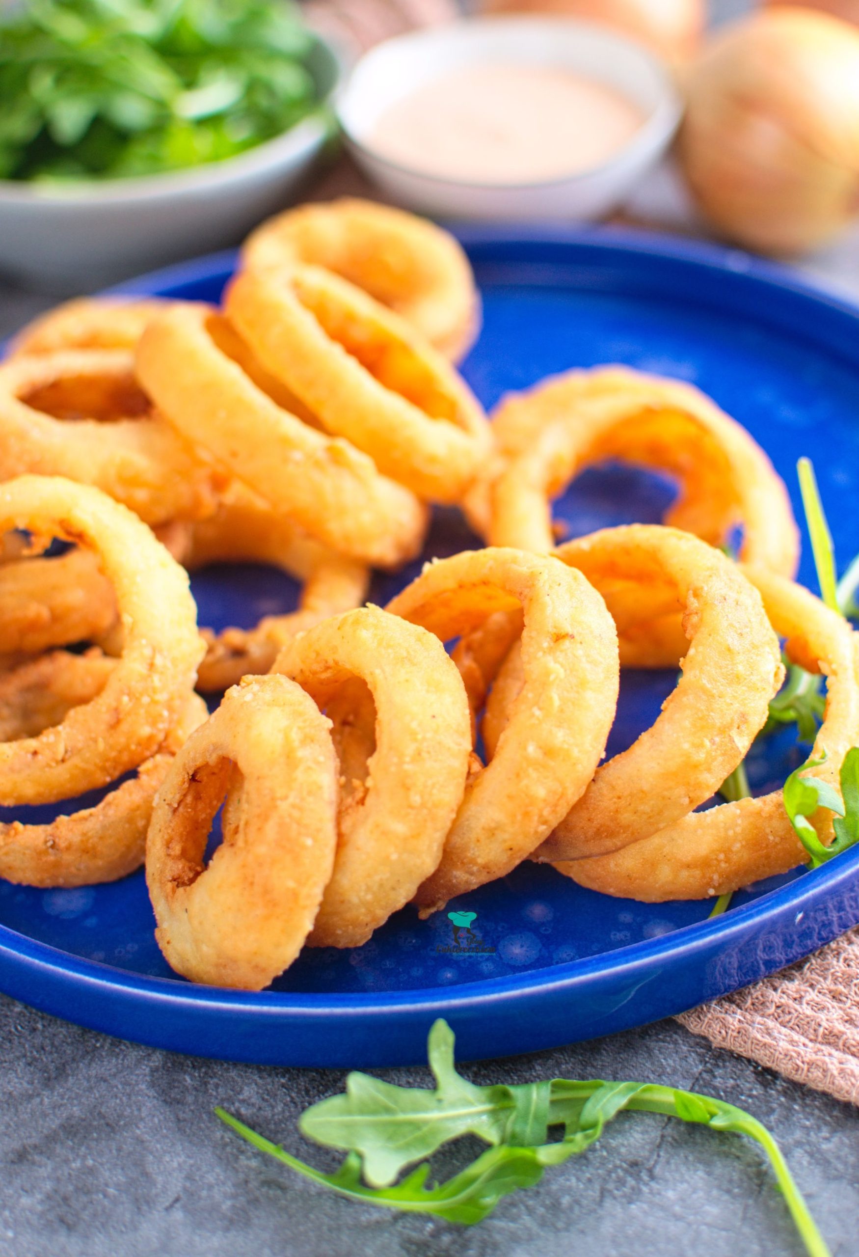 Chrupiące krążki cebulowe czyli onion rings