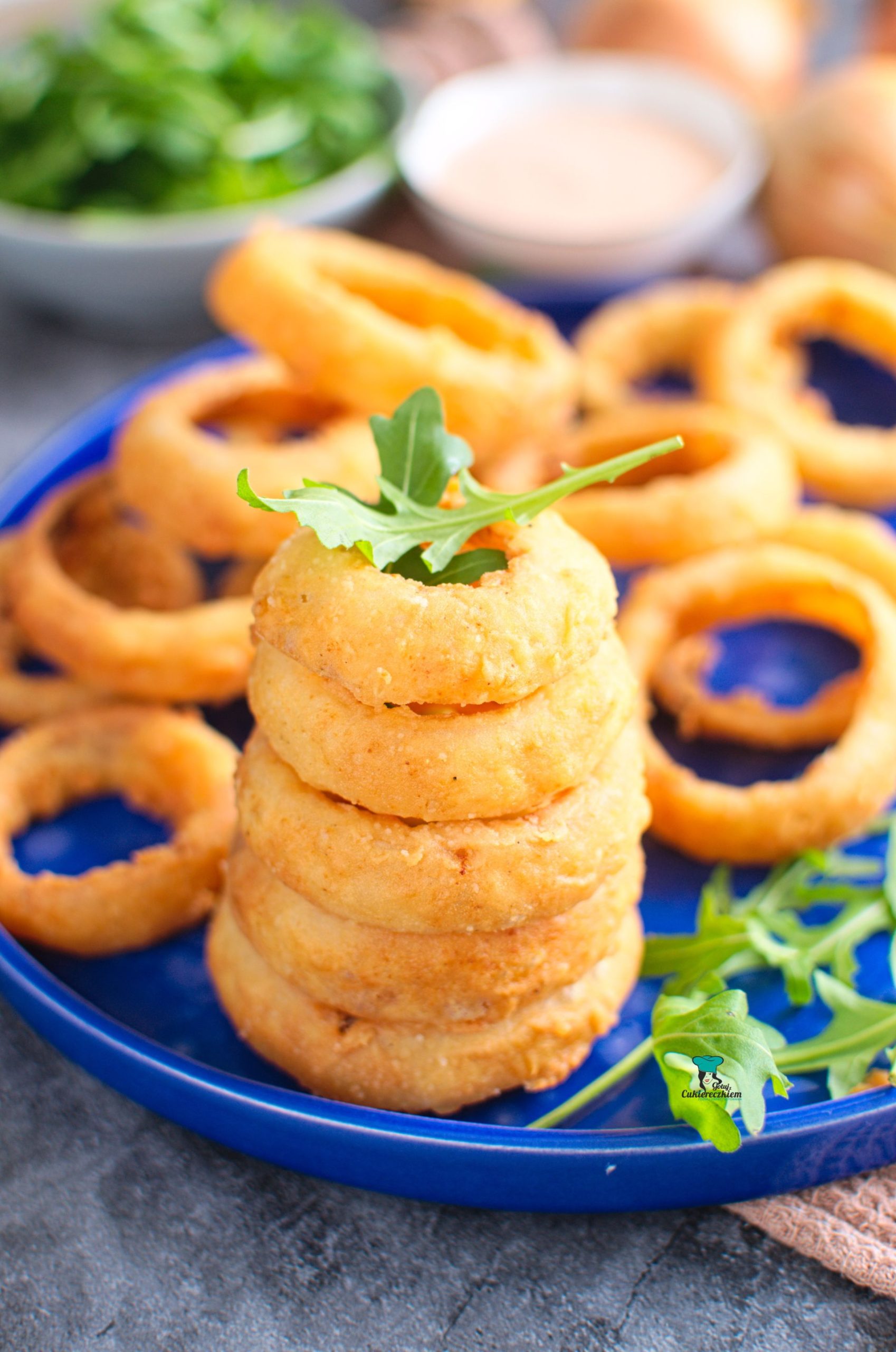 Chrupiące krążki cebulowe czyli onion rings