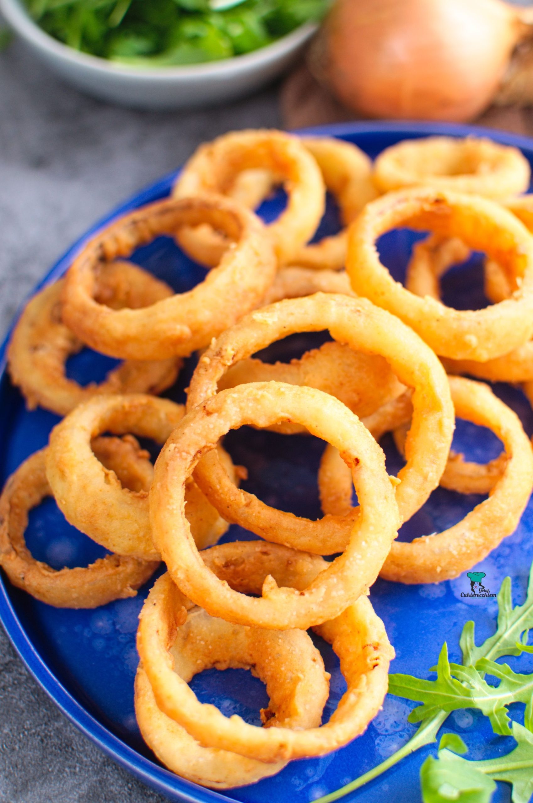 Chrupiące krążki cebulowe czyli onion rings