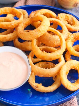 Chrupiące krążki cebulowe czyli onion rings