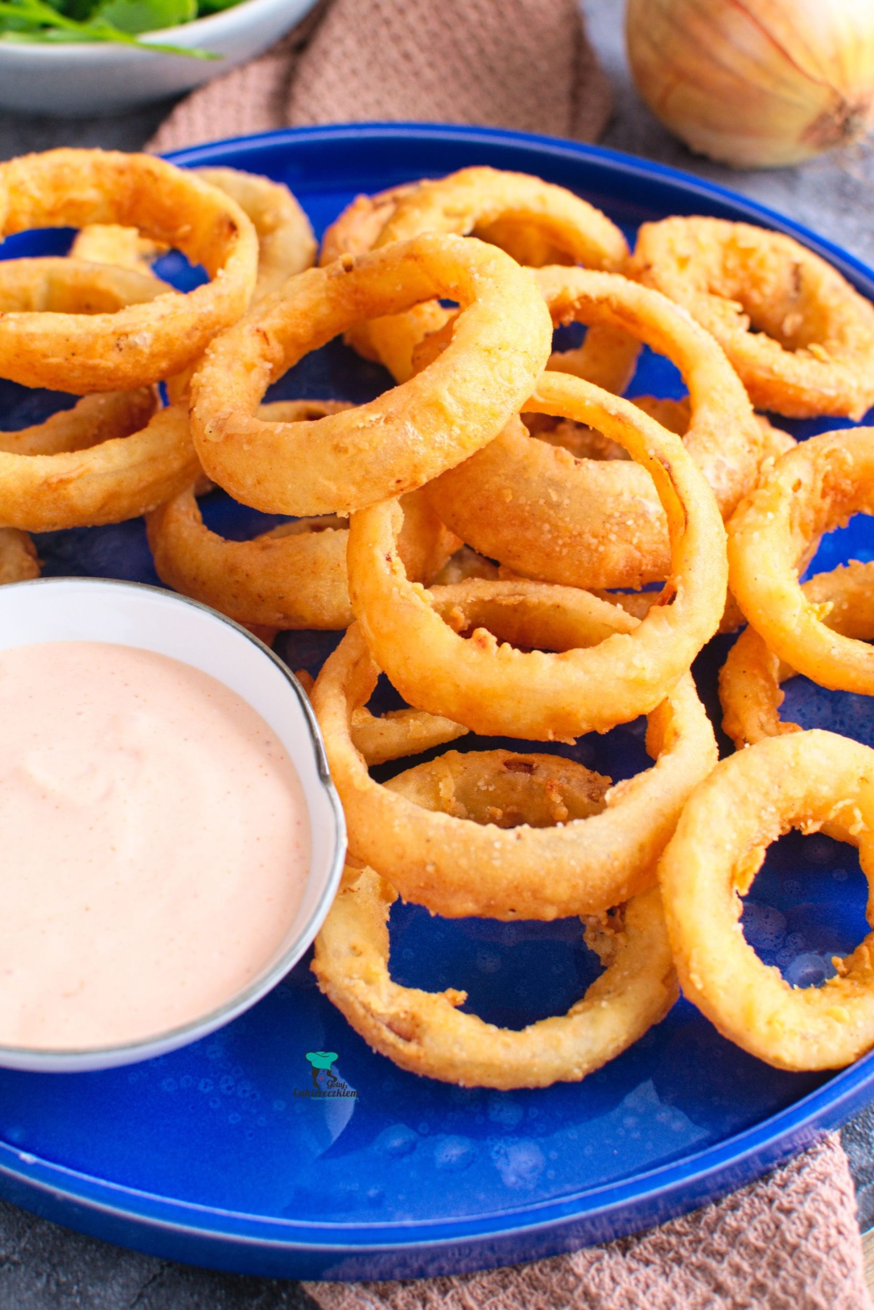 Chrupiące krążki cebulowe czyli onion rings