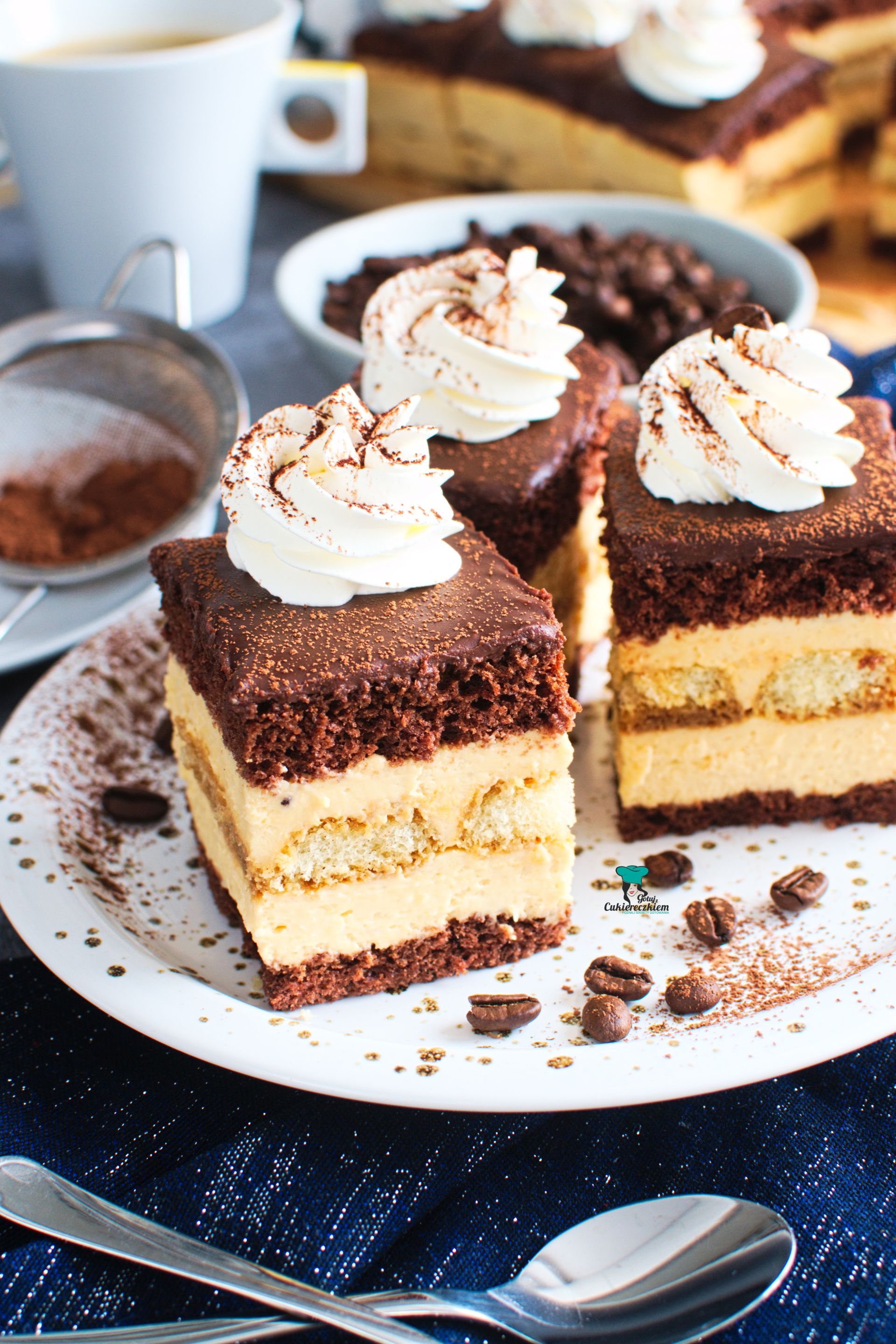 Ciasto karmelowe tiramisu