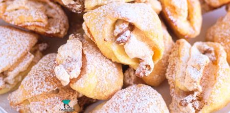 Ciasteczka bezowe muszelki (Rakushki)