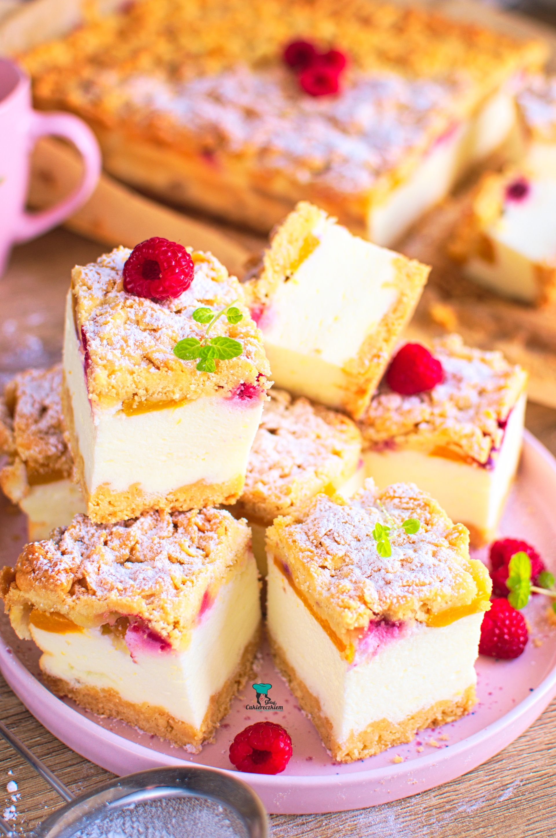 Ciasto styropian czyli śmietanowiec na kruchym cieście