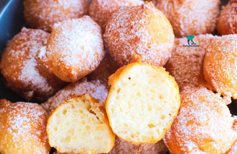 Pączki z serka homogenizowanego