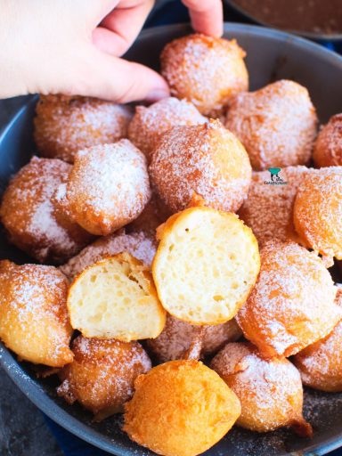 Pączki z serka homogenizowanego