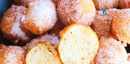 Pączki z serka homogenizowanego