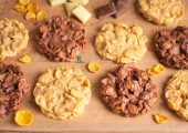 Trzyskładnikowe ciastka corn flakes (bez pieczenia)