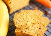 Fit ciasto bananowo-marchewkowe