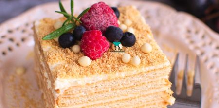 Mleczna kostka czyli ciasto mleczne bez pieczenia