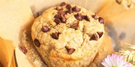 Bananowe muffinki owsiane