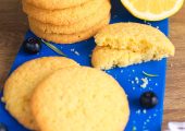 Cytrynowe ciasteczka z kaszą manną