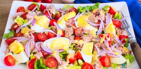 Sałatka z tuńczykiem a’la nicejska