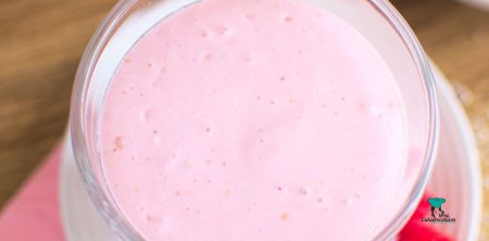 Malinowy mus z serka wiejskiego