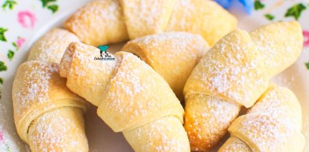 Rogaliki z serkiem homogenizowanym