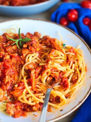 Szybkie spaghetti bolognese