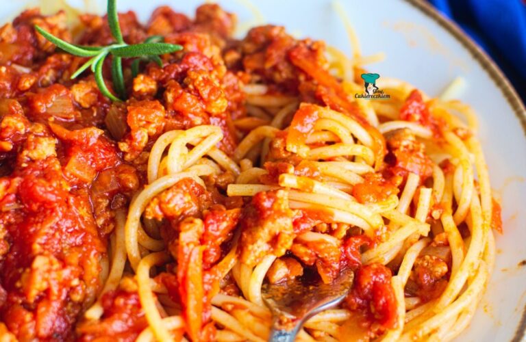 Szybkie spaghetti bolognese
