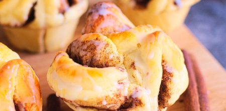 Bułeczki cynamonowe “różyczki”