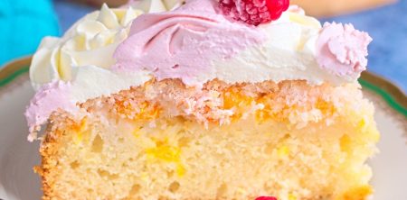 Ciasto z mandarynkami, kokosem i bitą śmietaną