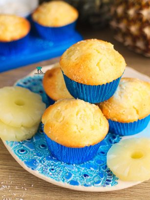 Muffiny z ananasem