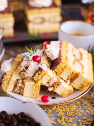 Miodownik karmelowe tiramisu