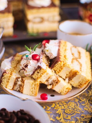Miodownik karmelowe tiramisu