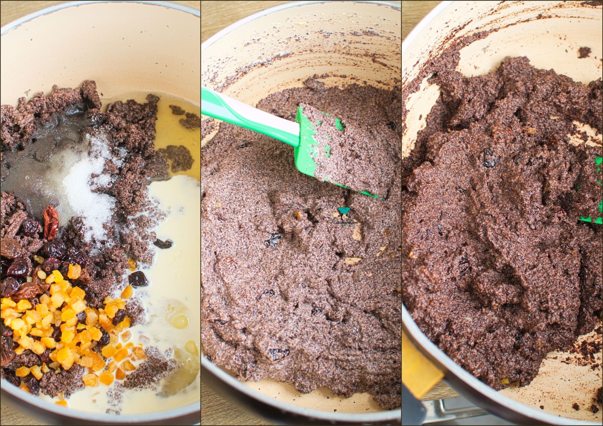 Przygotowanie maku gotowanego do ciasta