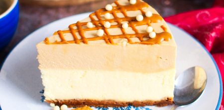 Sernik z musem Lotus Biscoff