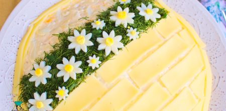 Sałatka wielkanocna – Wiosenny Koszyczek