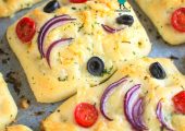Bułki focaccia