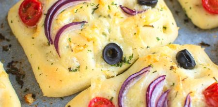 Bułki focaccia