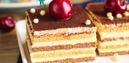 Ciasto zebra z kremem