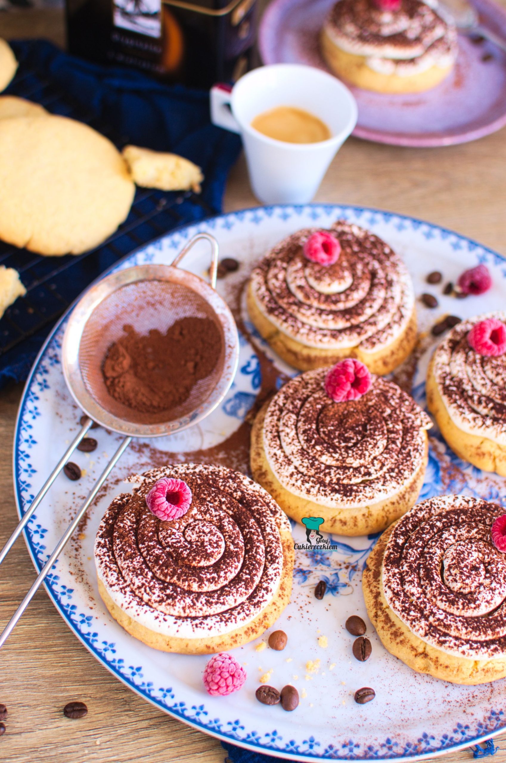 Ciastka tiramisu (tiramisu crumbl cookies)