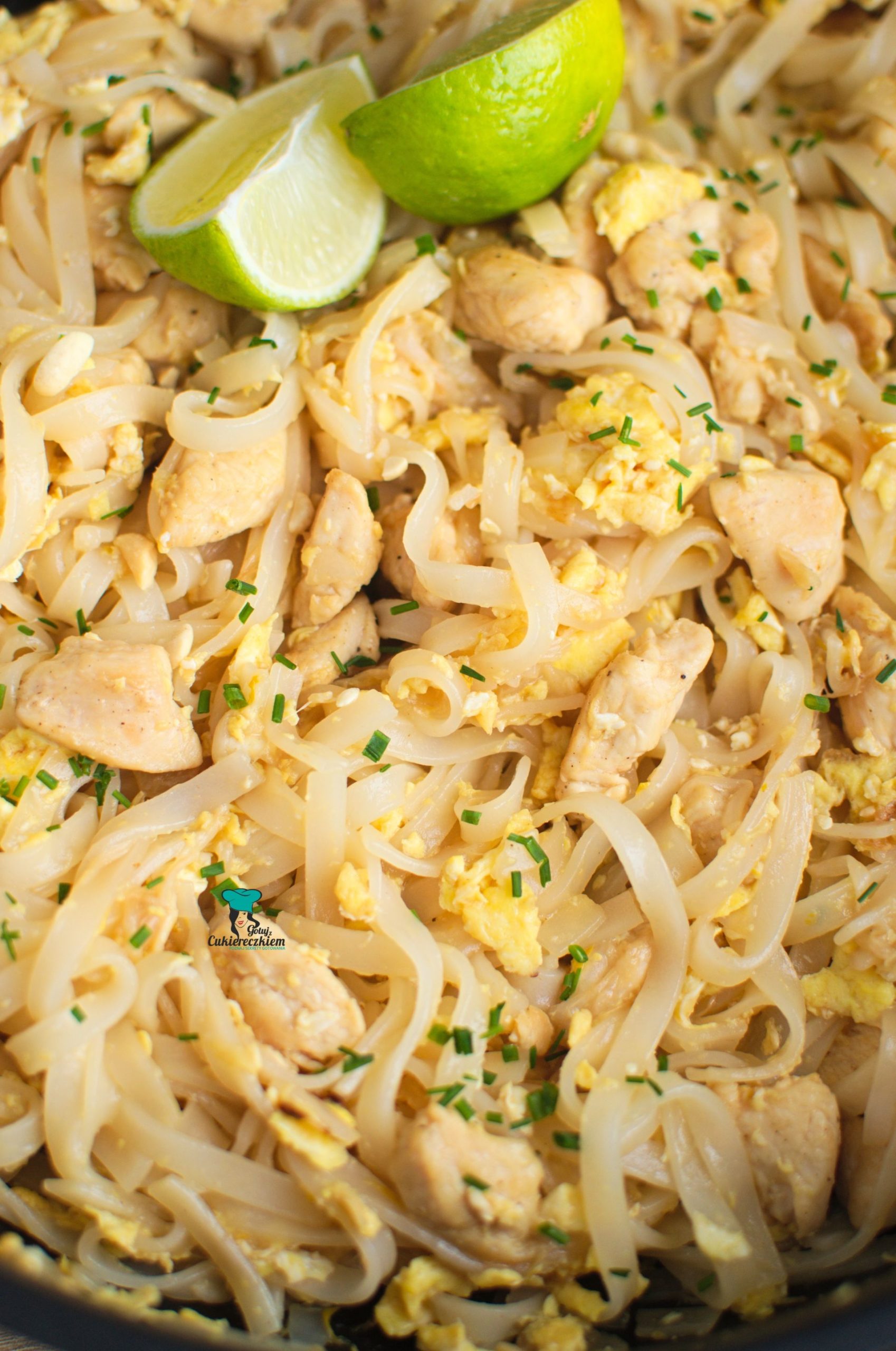 Pad thai z kurczakiem