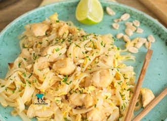Pad thai z kurczakiem