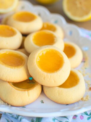 Kruche ciastka z lemon curd