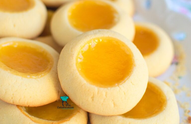 Kruche ciastka z lemon curd