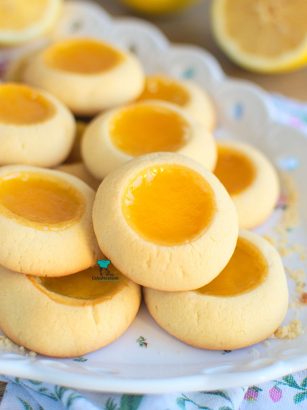 Kruche ciastka z lemon curd