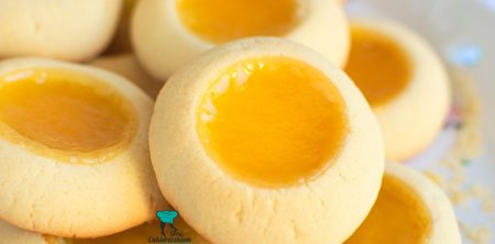 Kruche ciastka z lemon curd