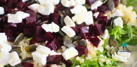 Sałatka z burakiem i fetą