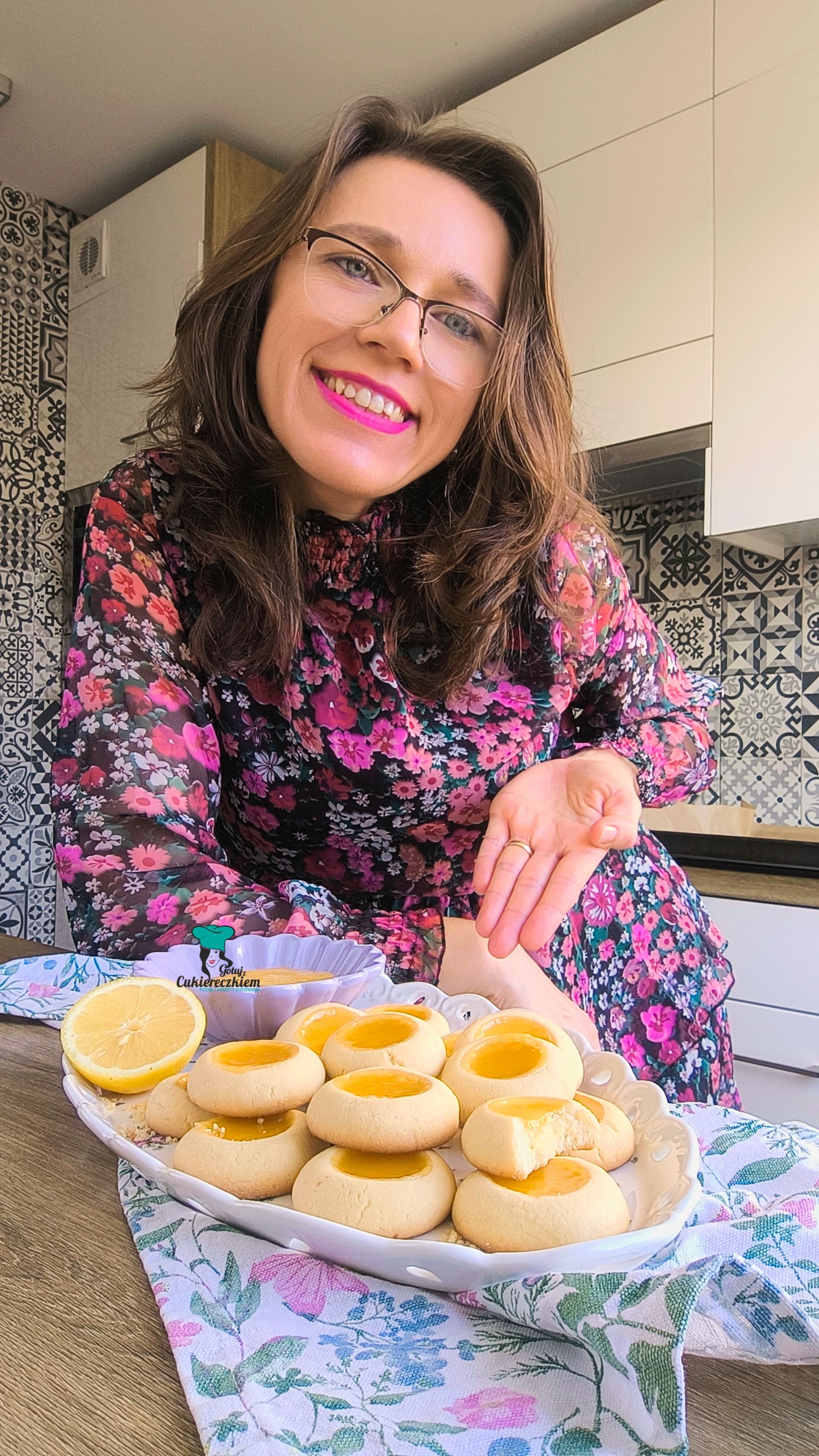 Kruche ciastka z lemon curd
