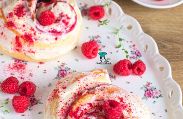 Giga malinianki z mascarpone