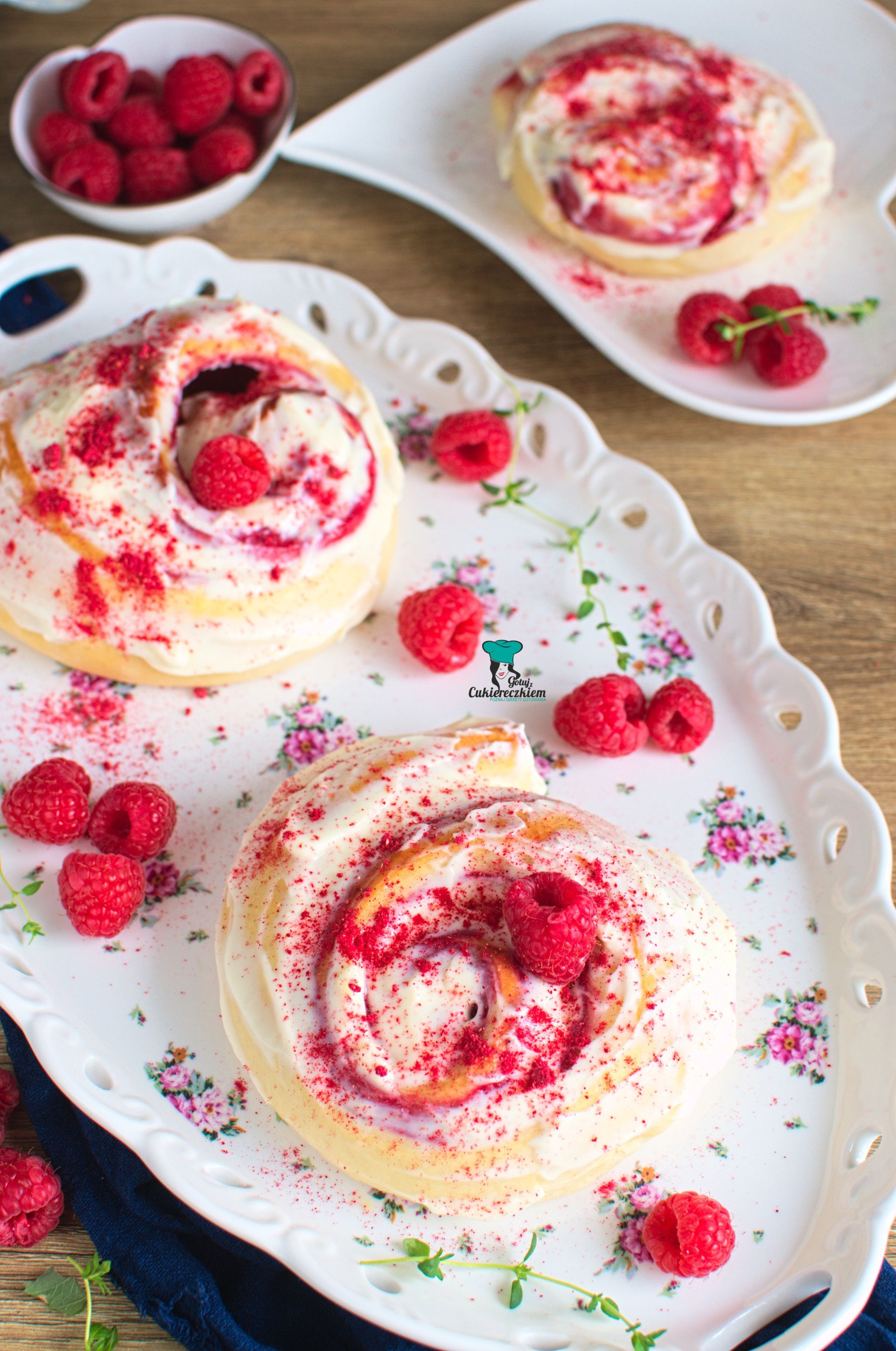 Giga malinianki z mascarpone